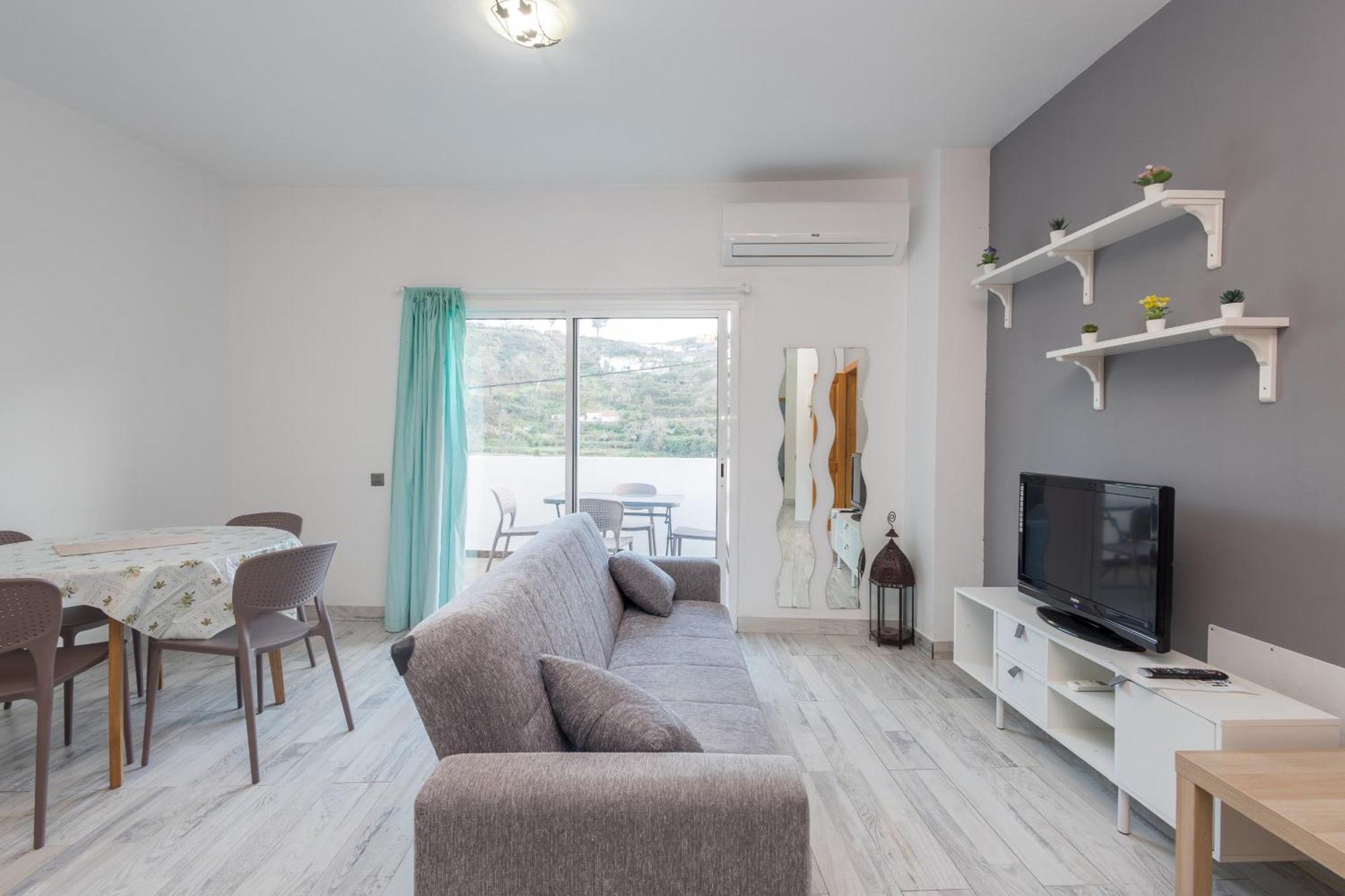 Balcon De La Mina Suites - Aircon And Terrace With Views Vega de San Mateo Bagian luar foto